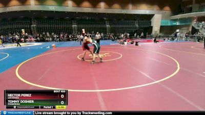 190 lbs Cons. Round 1 - Tommy Doshier, Ponderosa vs Hector Perez, Los Banos