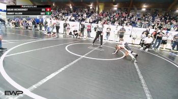 58 lbs Consolation - Dean McInerney, Sallisaw Takedown Club vs Jimmy Allen, Owasso Takedown Club