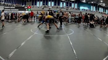 115 lbs Champ. Round 1 - Xristos Tsakonas, Davenport Broncos vs Joseph Heigel, FL Scorpions Wrestling Club