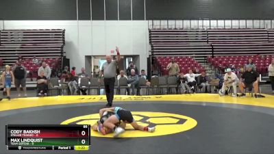 85 lbs Round 2 (8 Team) - Cody Bakhsh, Steller Trained vs Max Lindquist, Team Gotcha