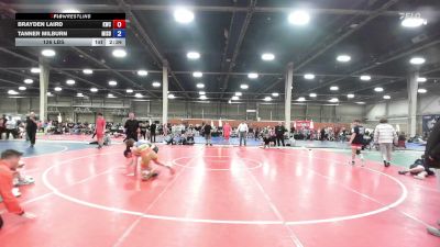 126 lbs Rr Rnd 2 - Brayden Laird, Kraken - BHSE vs Tanner Milburn, Misdirection Mat Club - BHSE