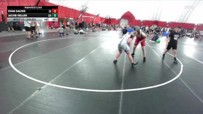 218-227 lbs Round 2 - Evan Salter, Coon Rapids vs Jacob Sellen, Lena/Bonduel