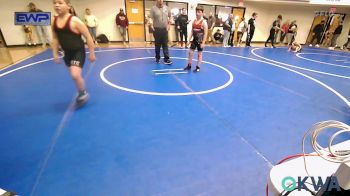 105 lbs Rr Rnd 2 - Gunner Tyre, Wagoner Takedown Club vs Ashtyn Hilburn, Grove Takedown Club