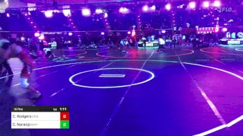 157 lbs Round Of 16 - Cole Rodgers, Grindhouse Wrestling Club vs Coan Naranjo, Bayfield Wrestling