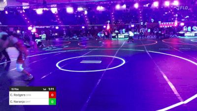 157 lbs Round Of 16 - Cole Rodgers, Grindhouse Wrestling Club vs Coan Naranjo, Bayfield Wrestling