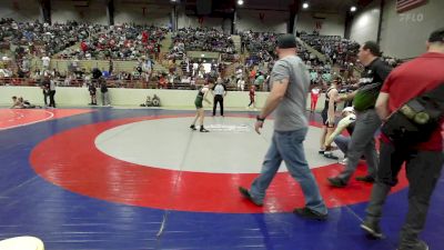 90 lbs Consi Of 8 #1 - Will Mosley, Alpha Wrestling Club vs Easton VanDyk, TitleTown Wrestling Academy