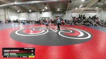 110 lbs Cons. Round 4 - Ariyah Alvarado, Skyview vs Ciara Ybarra, Fountain - Fort Carson