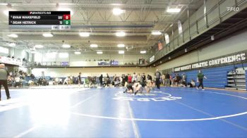 197 lbs Quarterfinal - Dean Hetrick, Tiffin vs Evan Wakefield, Davenport