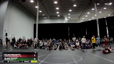 92 lbs Round 4 (8 Team) - Dylan Frechette, Junior Terps Northeast vs Blake Foucht, Dayton Bandits