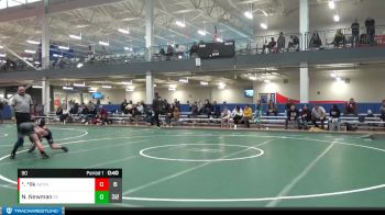 90 lbs Round 1 (8 Team) - Nathan Newman, St. Edward vs *Dylin *Ilk, Anthony Wayne