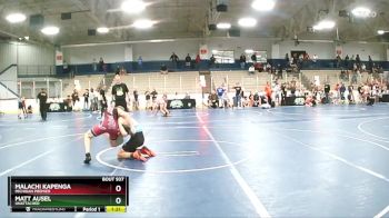 140 lbs Cons. Round 5 - Matt Ausel, Unattached vs Malachi Kapenga, Michigan Premier