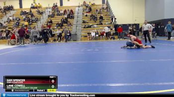 133 lbs 3rd Place Match - Sam Spencer, Saint Cloud State vs Lane Cowell, Iowa Central Community College