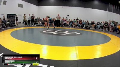 105 lbs Semis & 1st Wrestleback (8 Team) - Garrett Williams, Team Batty vs Reid Miles, Triumph