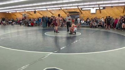 158 lbs Round Of 16 - Wade Yoder, Pine Grove vs Logan Schwaim, Hegins