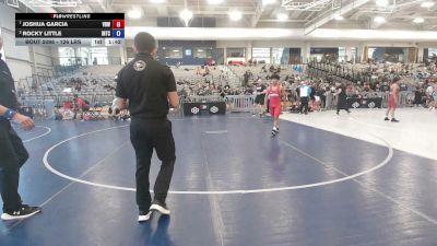 126 lbs Quarters - Joshua Garcia, Vasky Bros Wrestling vs Rocky Little, Inland Northwest Training Center INWTC