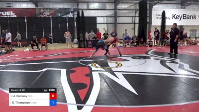 86 kg Round Of 32 - James Conway, Diplomat Wrestling Club vs Brayden Thompson, Cowboy RTC