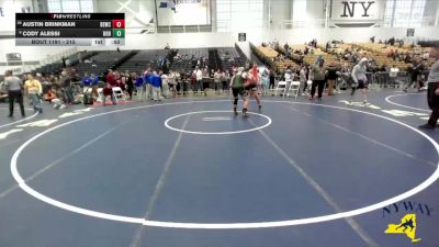215 lbs Cons. Round 3 - Cody Alessi, Clever Combat vs Austin Brinkman, Bethlehem Eagles Wrestling Club