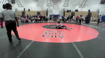 108 lbs 3rd Place - Gideon Kaye, Brooklyn Technical-PSAL vs Leona Gao, Brooklyn Technical-PSAL