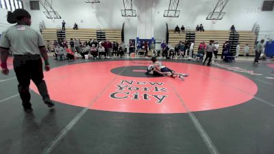 108 lbs 3rd Place - Gideon Kaye, Brooklyn Technical-PSAL vs Leona Gao, Brooklyn Technical-PSAL