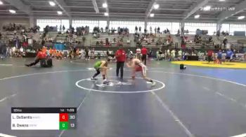 95 lbs Prelims - Luke DeSantis, All-American Wrestling Club vs Ben Owens, Ragin Raisins Catawba