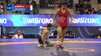 60 kg 1/8 Final - Oyatulloh Mominov, Tajikistan vs Giorgi Abulashvili, Georgia