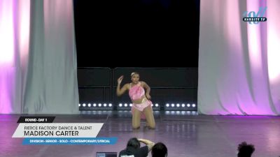 Fierce Factory Dance & Talent - Madison Carter [2023 Senior - Solo - Contemporary/Lyrical Day 1] 2023 JAMfest Dance Super Nationals