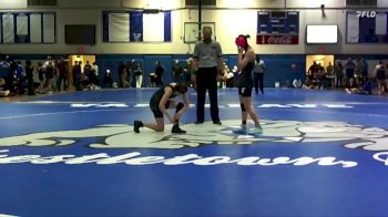 Girls 100 lbs Quarterfinal - Sophie Bates, Purvis HS vs Myla Sikes, Saraland