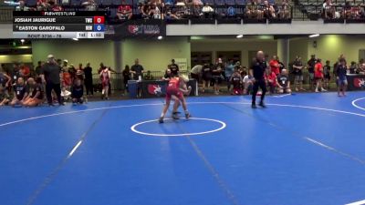 78 lbs Cons. Rd Of 16 - Josiah Jaurigue, Thatcher Wrestling Club vs Easton Garofalo, Betterman Elite Wrestling