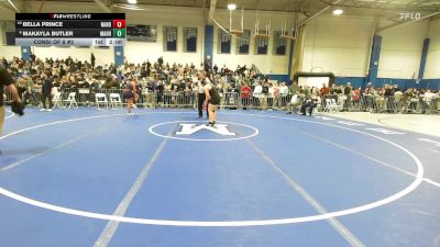 185 lbs Consi Of 8 #2 - Bella Prince, North Andover vs Makayla Butler, Mahar