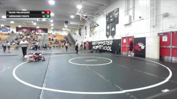 113 lbs Cons. Round 4 - Elias Velasquez, Colton vs Abraham Chapa, La Quinta/LQ