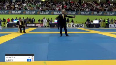 GUSTAVO BATISTA vs LUCAS LEPRI 2019 European Jiu-Jitsu IBJJF Championship