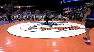 115 lbs Cons 64 #2 - Aleena Navarrete, UT vs Hodilia Velasquez, KS