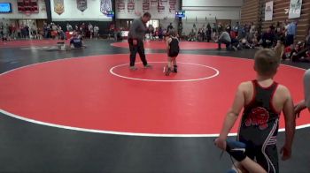 Bracket 19 lbs Round 3 - George Benner, Fort Madison Wrestling Club vs Dawson Myers, Lewis County Youth Wrestling