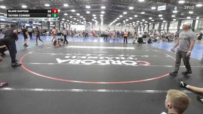 90 lbs Rr Rnd 3 - Blake Kapitan, Indiana Outlaws Gold - MS vs Tayven Corner, Freakztyle Leviathan - MS