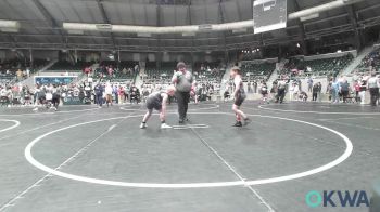 110 lbs Consolation - Able Jones, Mannford Pirate Youth Wrestling vs Gunnar Jackson, Verdigris Youth Wrestling