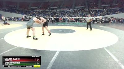 6A-215 lbs Quarterfinal - Walter Dahme, Sherwood vs Caleb Fogoros, Mountainside