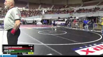 D2-157 lbs Cons. Round 3 - Jesse Rocha, Canyon View vs Charles Hangartner, Cienega