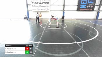 95 lbs Rr Rnd 2 - Tanner Kosiorek, Ragin Raisins Niagara vs Noah Hawkes, Shore Thing Sharks