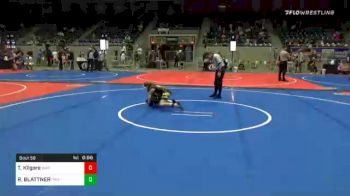 70 lbs Prelims - Tristen Kilgore, Warner Youth vs Rose BLATTNER, Purler Wrestling Academy