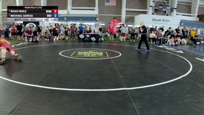 215 lbs Cons. Round 5 - Noah Ingle, Wyoming vs Michael Garcia, Colorado
