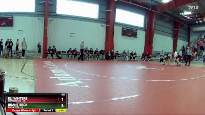 157 lbs Quarters & Wb (16 Team) - Eli Winters, North Miami vs Brant Beck, Rochester