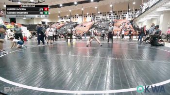 96 lbs Rr Rnd 5 - Hunter Jackson, Locust Grove Youth Wrestling vs Hayden Stanford, Salina Wrestling Club