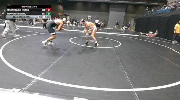 174 lbs Quarterfinal - Honor Trevino, Wayland Baptist (Texas) vs Brannigan Reyes, Cowley College