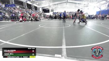 165 lbs Quarterfinal - Wade Bell, Spring Hill vs Dylan Esson, Sunflower Kids