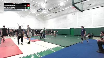 157 lbs Quarterfinal - Teagan McRae, Mira Costa vs Alek Carrera, Long Beach Poly