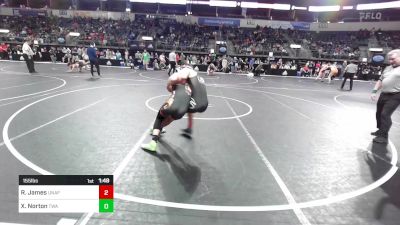 155 lbs Quarterfinal - Riley James, Unaffiliated vs Xander Norton, Terminator Wrestling Academy