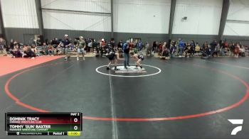 86 lbs Round 3 - Dominik Tracy, Chinook Wrestling Club vs Tommy `Gun` Baxter, Punisher Wrestling Company