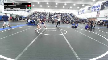 115 lbs Champ. Round 3 - Desirey Fernandez, Del Oro vs Taylor Rogers, Sierra Vista/NV