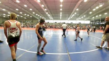 90 lbs Rr Rnd 1 - Jake Plesh, Mat Warriors Blue vs Jackson Quallich, FORGE M/S