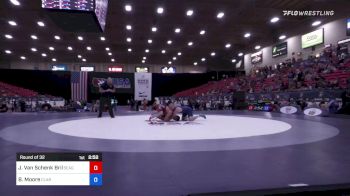 74 kg Round Of 32 - John Van Schenk Brill, Seagull Wrestling Club vs Brent Moore, Clarion RTC